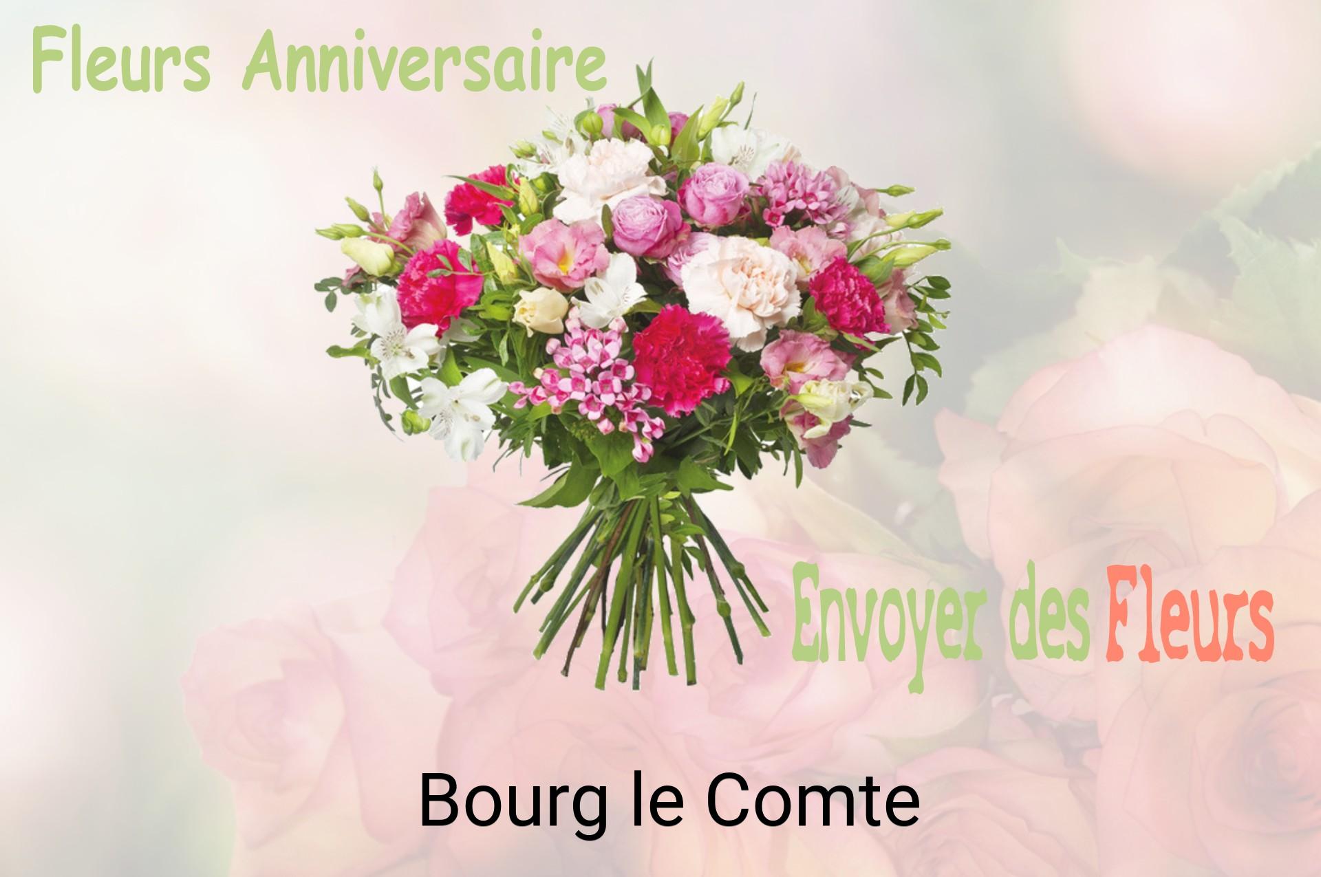 Bouquet de fleurs d’anniversaire livré à Bourg-le-Comte